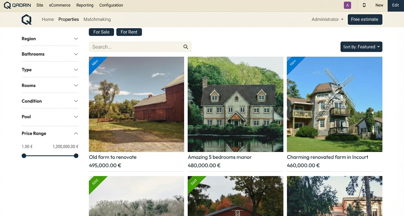 Listing Operations Interface